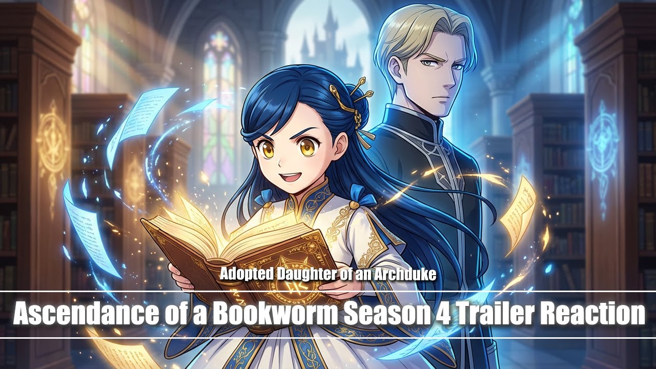 Ascendance of a Bookworm Season 4 Trailer Reaction - Adopted Daughter of an Archduke