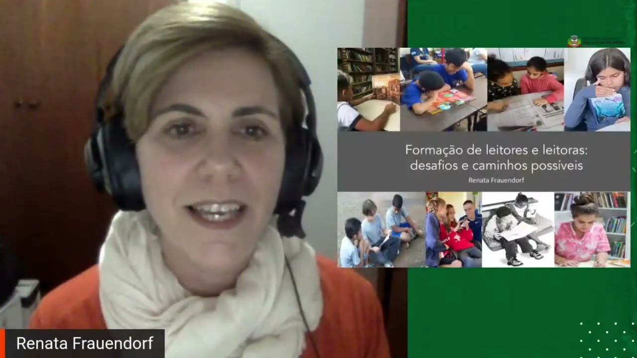 Formação de leitores | Transmissão ao Vivo Educativa | Prefeitura de São José do Rio Preto | 2022