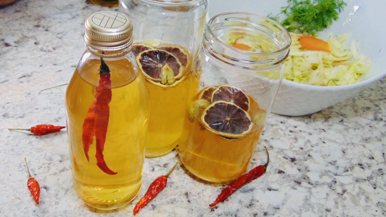 Vinagre Aromatizado con Hierbas Frescas