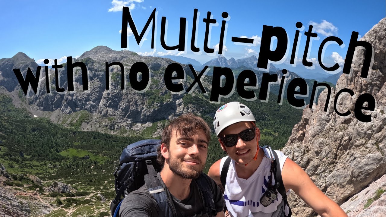 Multi-pitch climbing with NO experience - Trogkofel, Austria