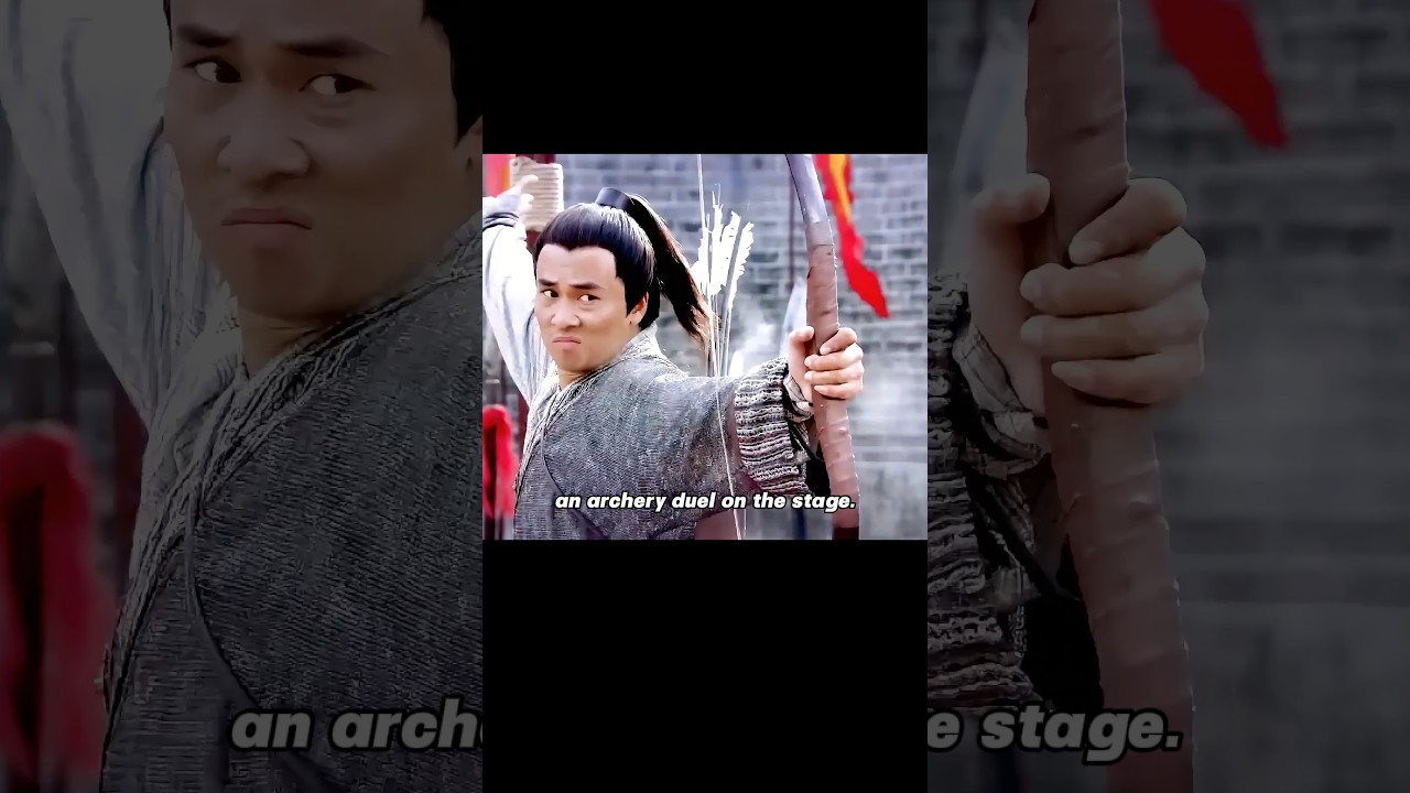 Two kung fu masters compete in archery #dramafilm #movie #futurelink