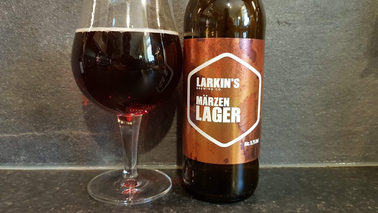 Larkin's M&auml;rzen Lager By Larkin's Brewing Company | Irish Craft Beer Review