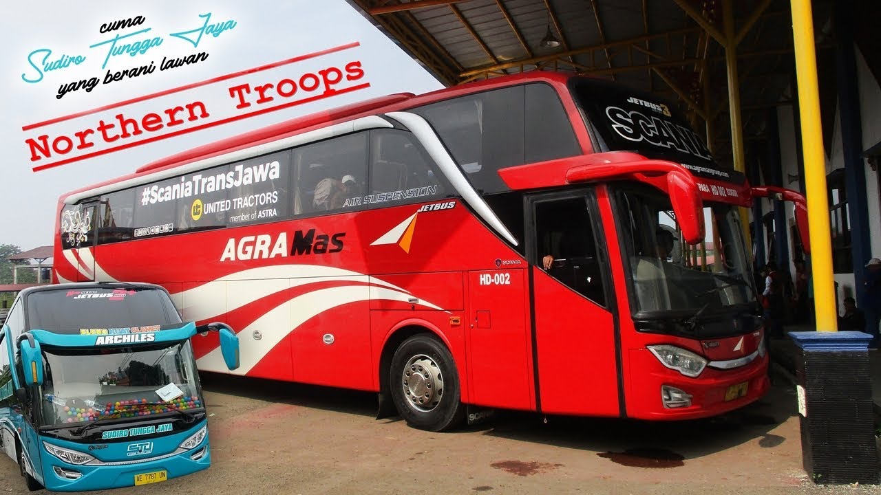 Cuma SUDIRO TUNGGA JAYA yang berani lawan❗|| Trip AGRA MAS SCANIA K410 (Northern Troops HD-002)