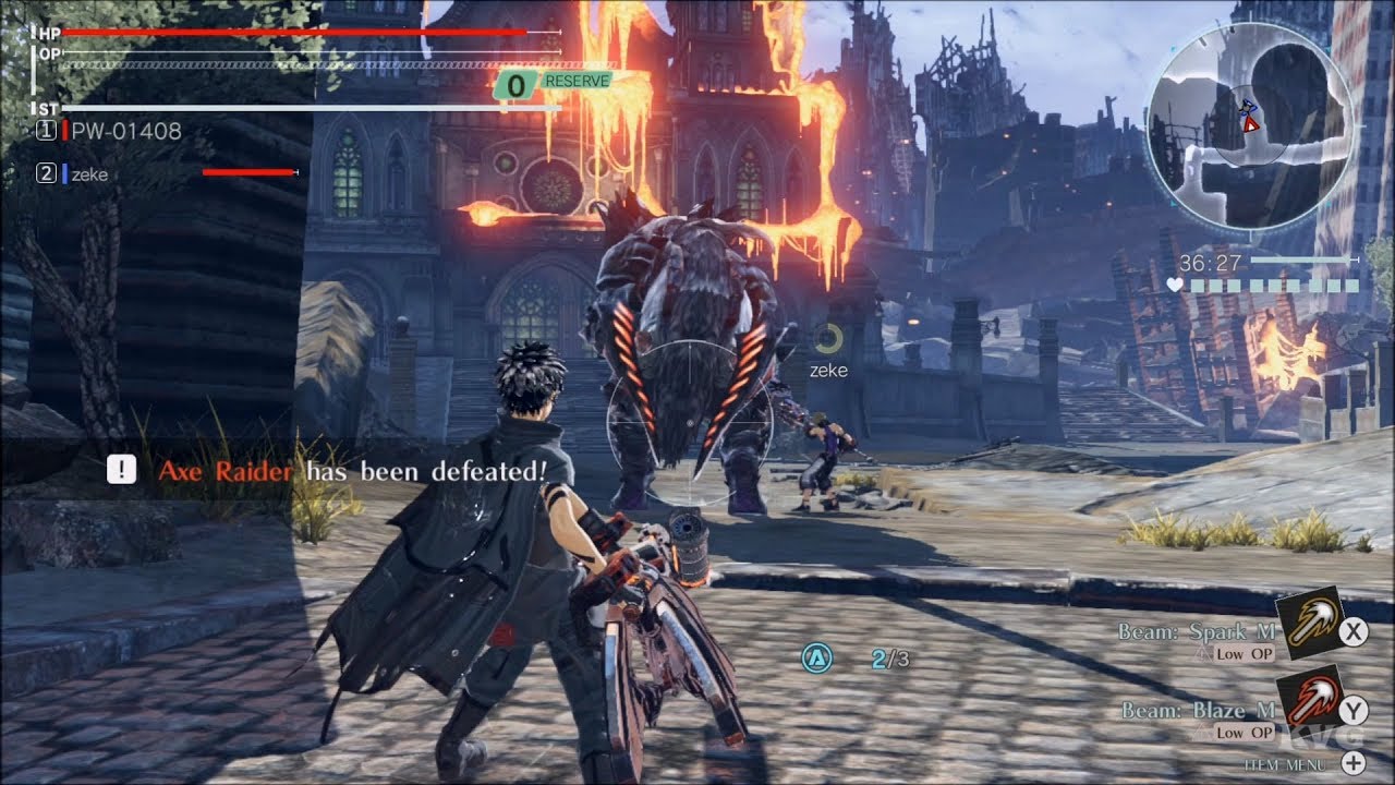 God Eater 3 Gameplay (Nintendo Switch HD) [1080p60FPS]
