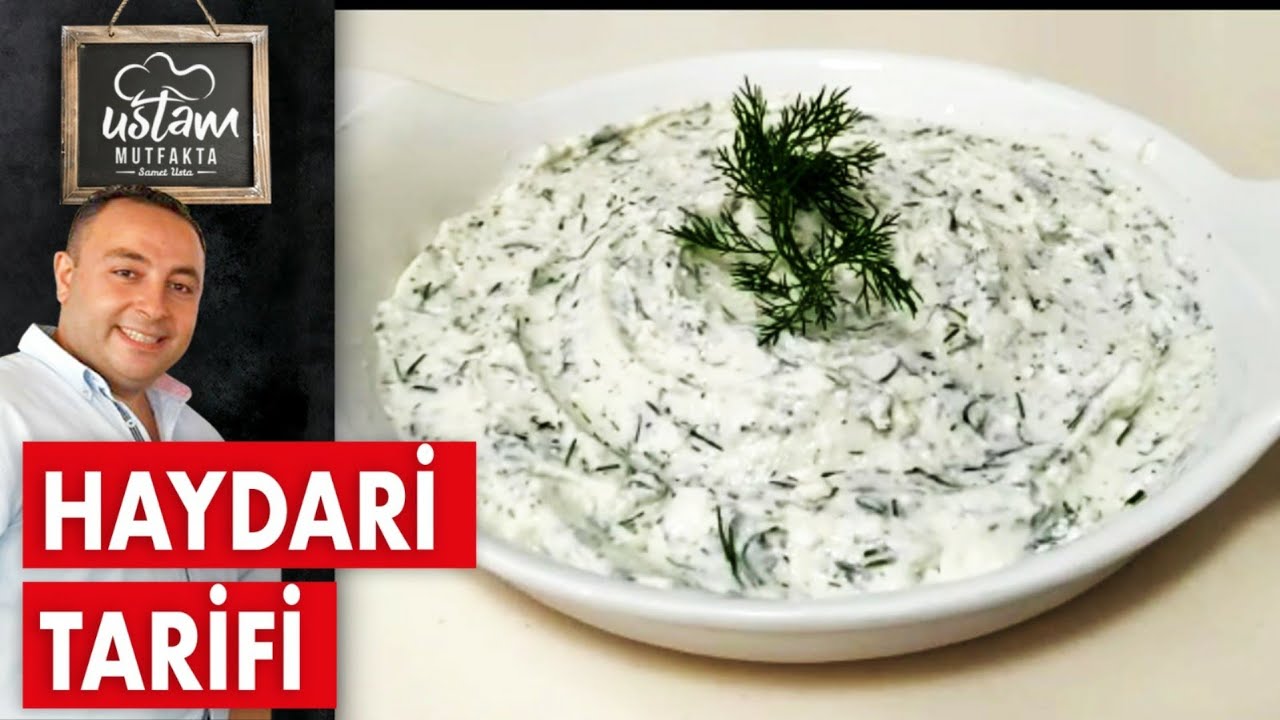 EN G&Uuml;ZELİNDEN HAYDARİ TARİFİ / HAYDARİ NASIL YAPILIR / MEZE TARİFLERİ / USTAM MUTFAKTA