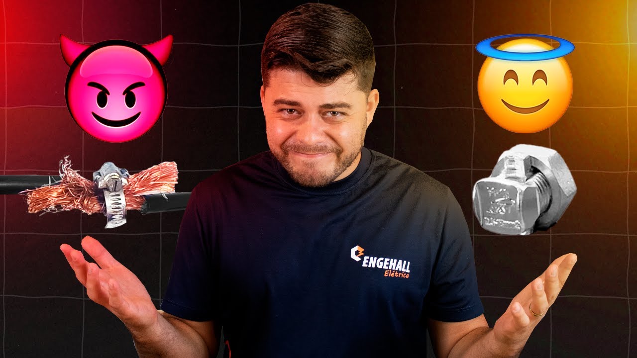 Esse &eacute; o jeito mais f&aacute;cil e seguro de emendar cabos acima de 10mm2 &hearts;️