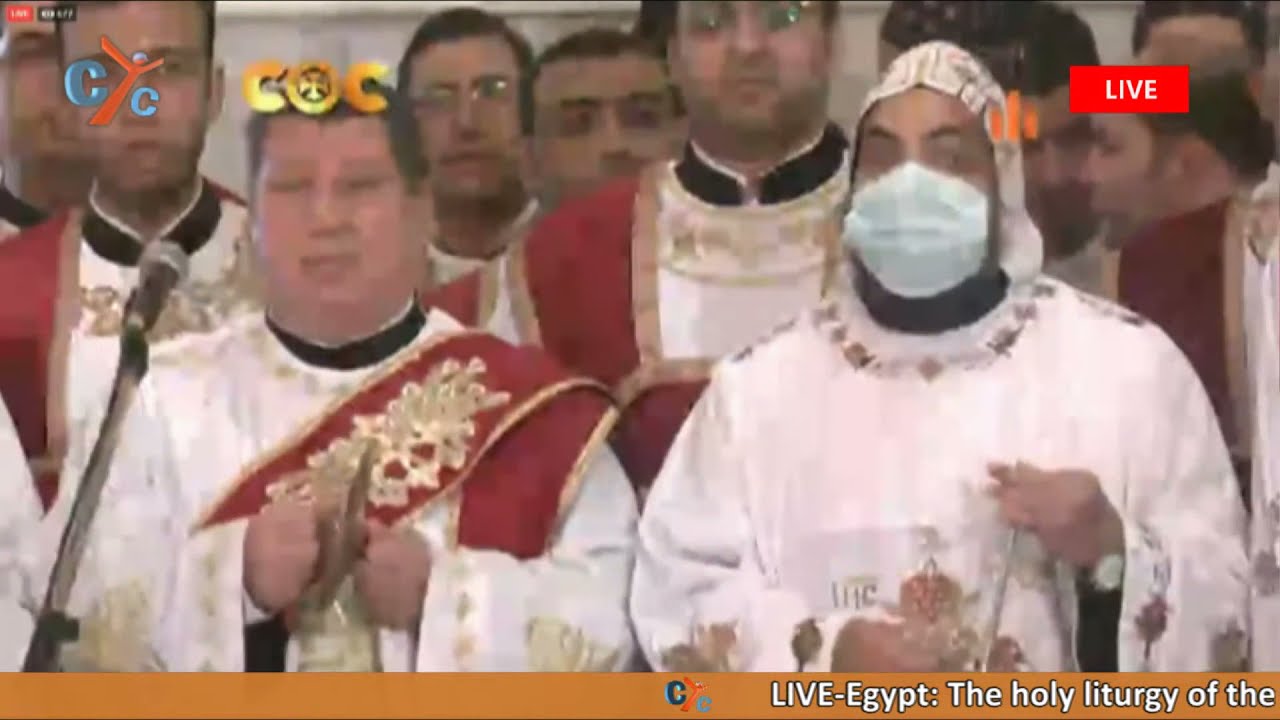 LIVE-Egypt: The holy liturgy of the sanctification of the Holy Mayroun (Holy Chrism)