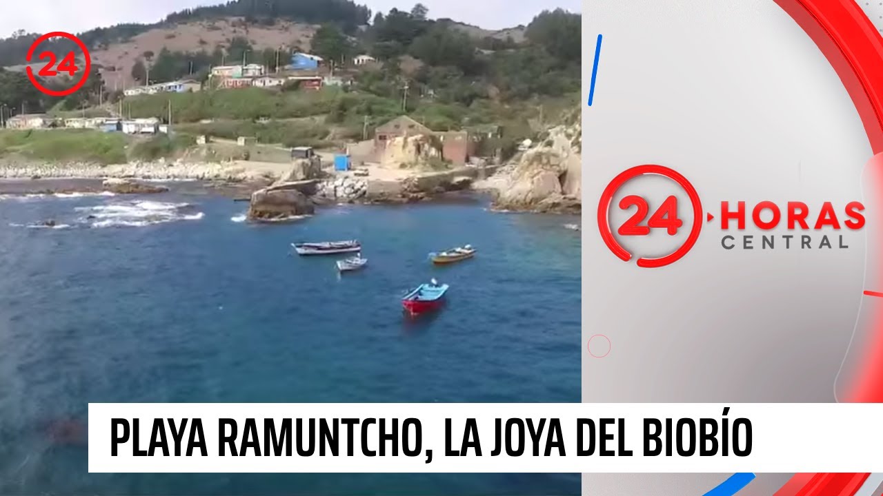 Verano 2018: Playa Ramuntcho, la joya del Biobío | 24 Horas TVN Chile
