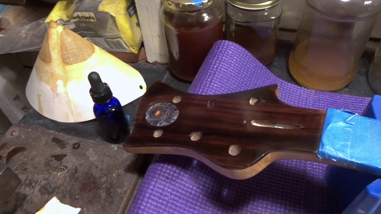 French Polishing 8 - Filling