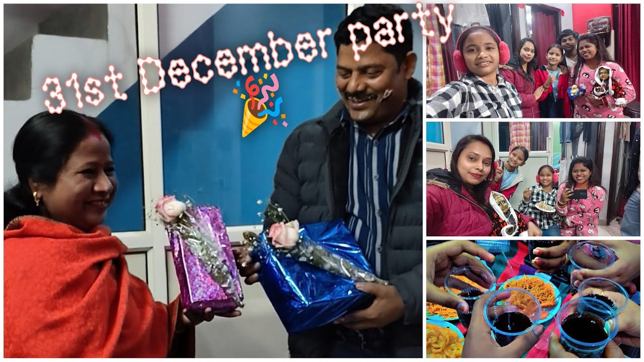 31st December party 🥳 || party celebration || new year 2026 celebration ||