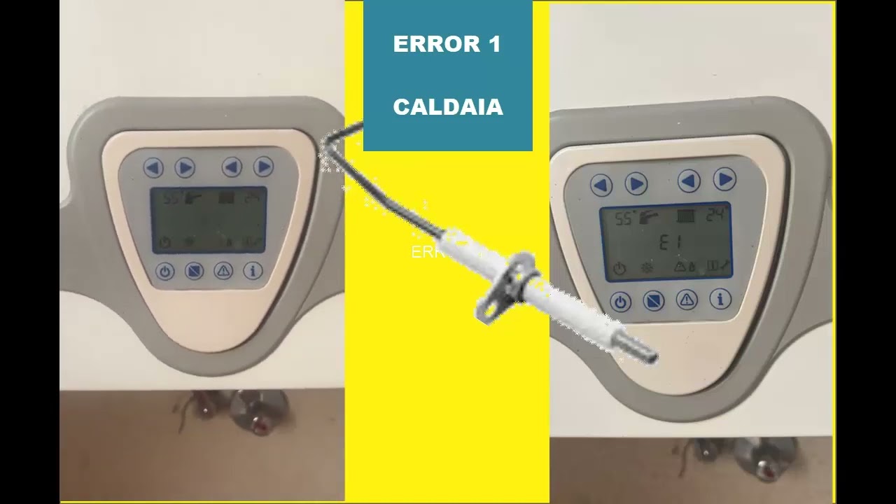 ERROR 1 CALDERA CALDAIA