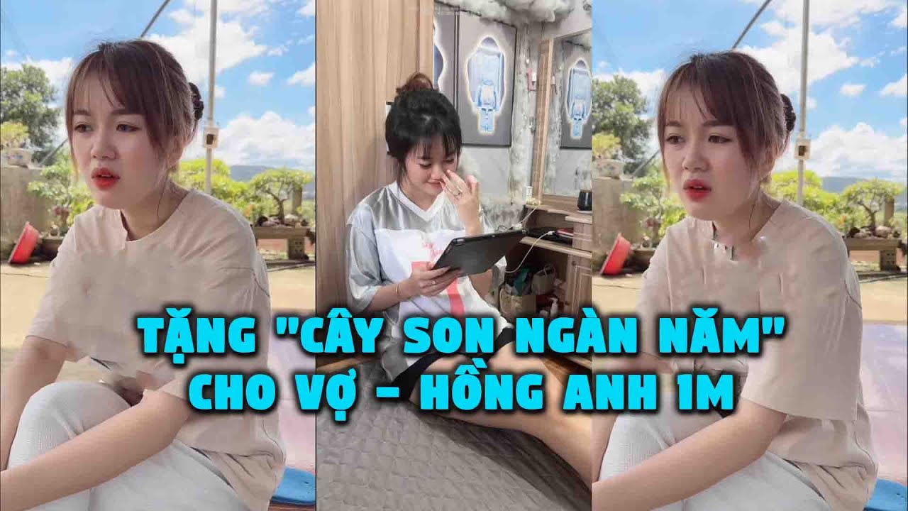 Troll vợ cấp độ quốc tế : TẶNG CÂY SON MẤY CHỤC NĂM khiến vợ phát hoả | Hồng Anh 1M ✅