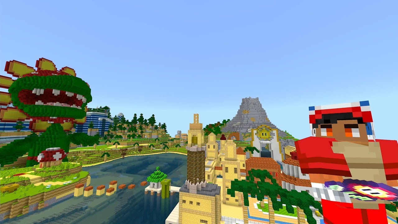 Minecraft - Hide and Seek - Delfino Plaza (Super Mario)