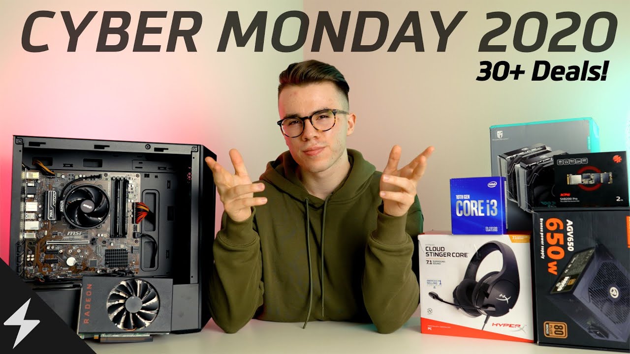 30+ Cyber Monday Tech Deals + $500 Gaming PC Build Guide!