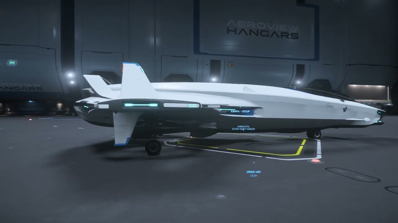 Star Citizen 4.4.0 - Origin 100i, prohlídka