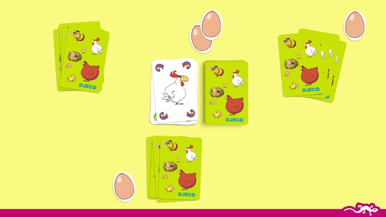 Djeco Piou Piou - A Strategy Card Game DJ05119