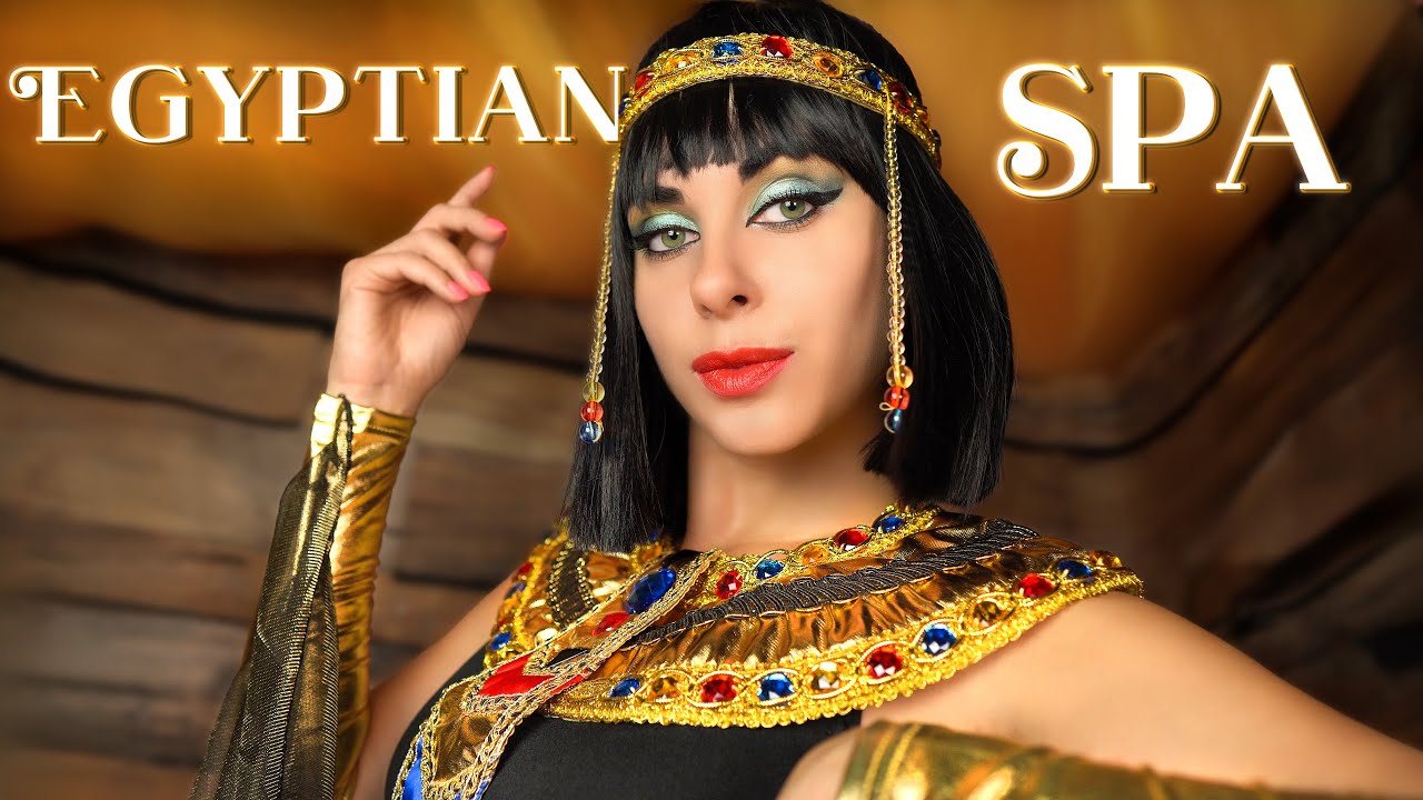 ASMR Cleopatra's Delux Spa Treatment with Massage, Personal Attention for SLEEP, roleplay