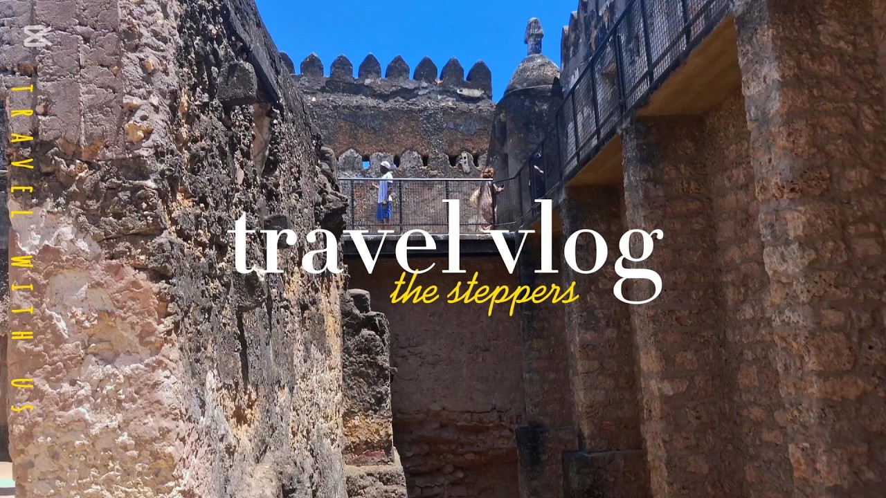 PART 2 OF OUR VACATION IN MOMBASA//TOURING THE OLD TOWN//BEACH NIGHT..