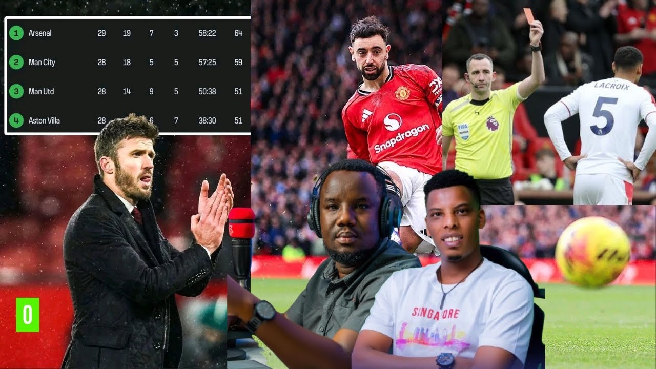 RED CARD KU MUKINO WA MAN UNITED WATEJE IMPAGARARA|CARRICK AKOMEJE GUKORA IBYARI BYANANIRANYE 🔥⚽⚽⚽⚽⚽
