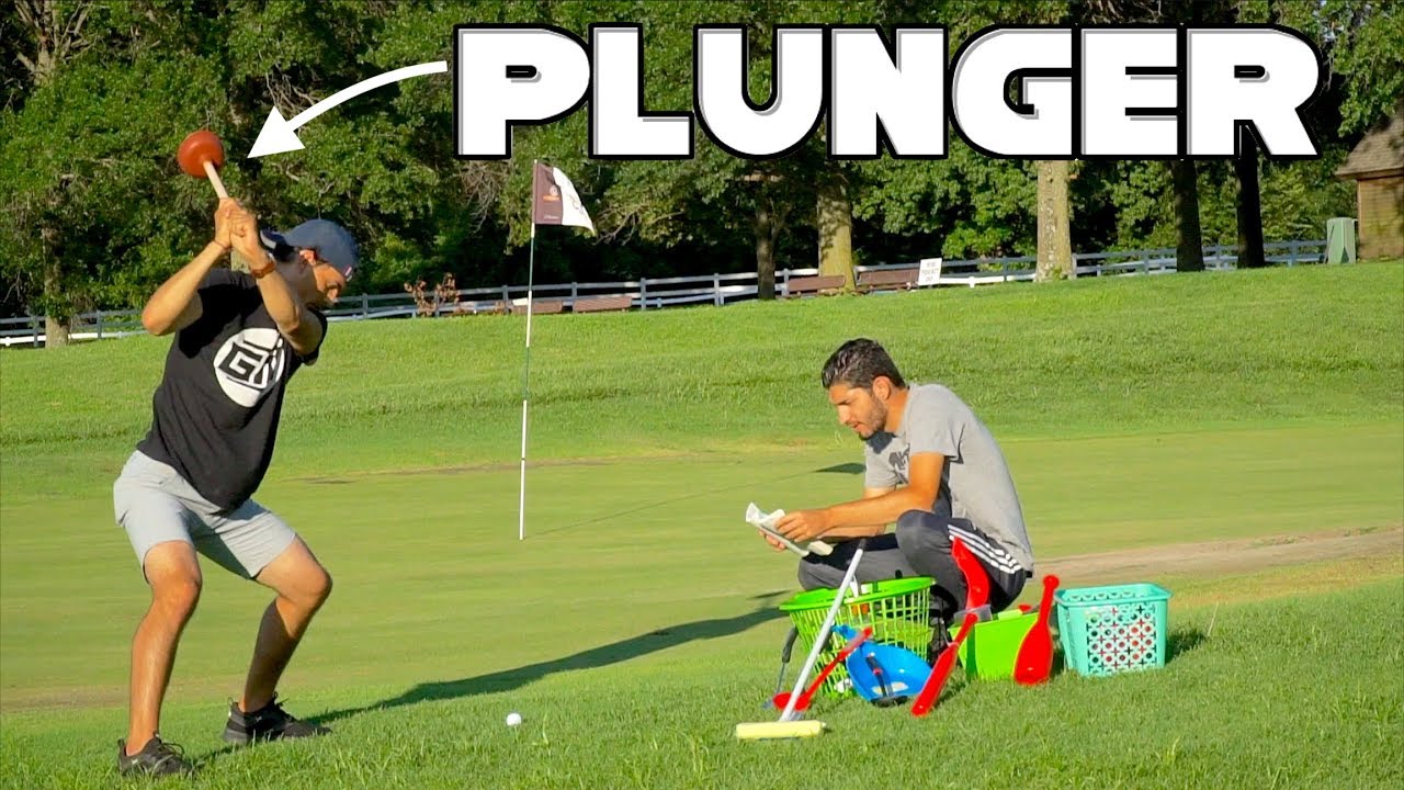 The Dollar Store Golf Challenge ($20 Budget)