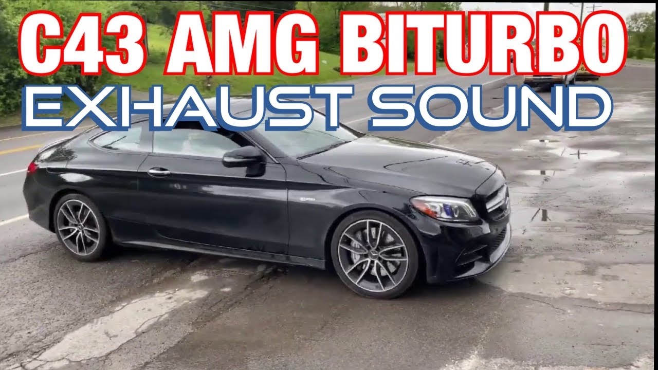 2020 Mercedes C 43 AMG Bi Turbo STOCK EXHAUST!