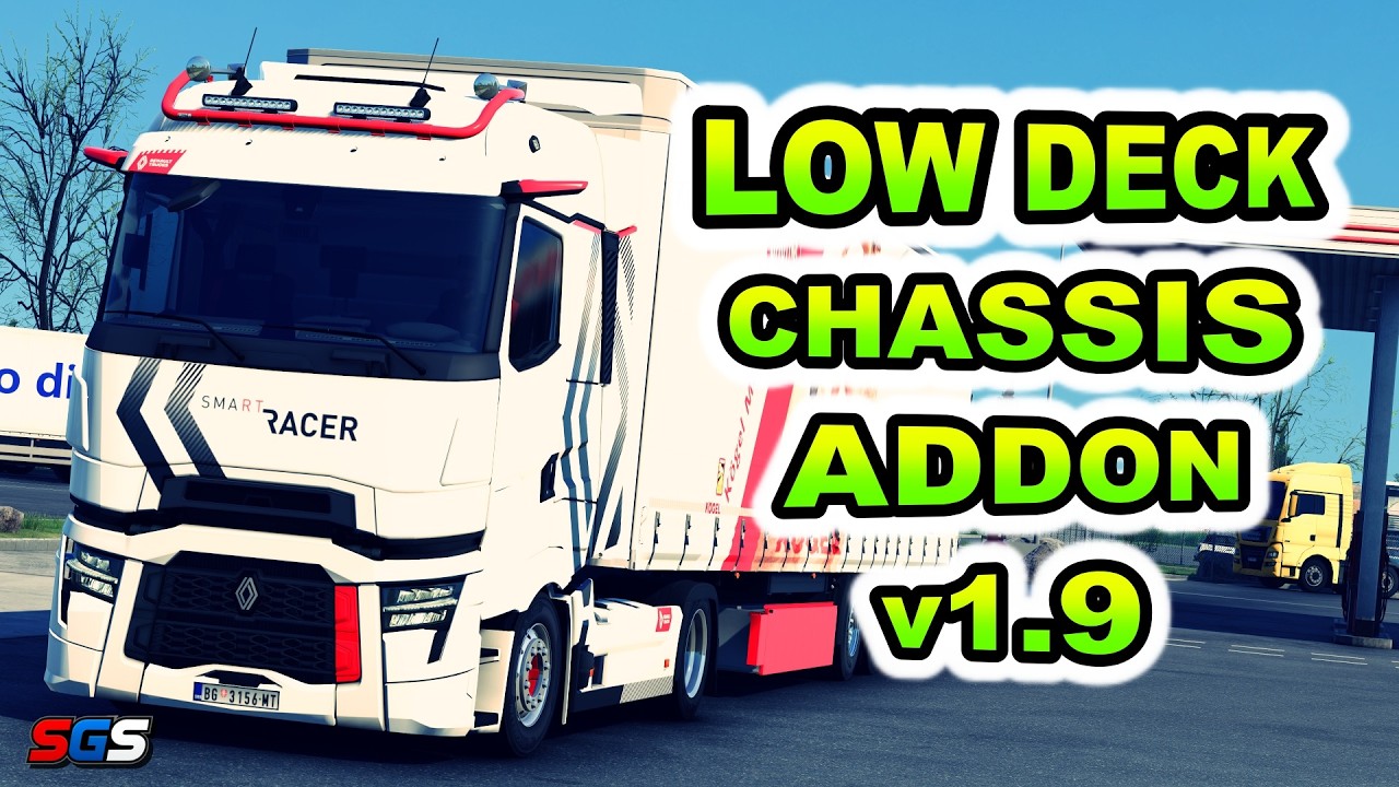|ETS2 1.58| Renault Low Deck Chassis Addon v1.9 by Sogard3
