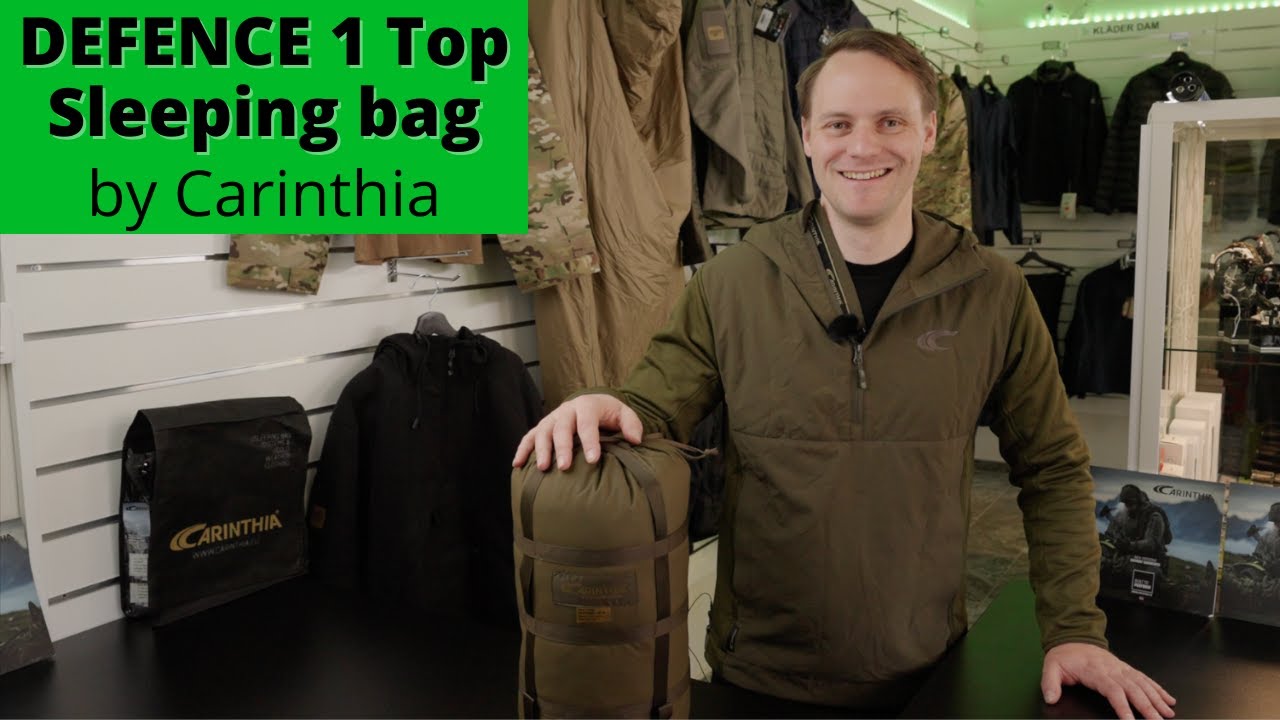 Спальный мешок Carinthia Defence 1 Top - летний военный спальный мешок.
