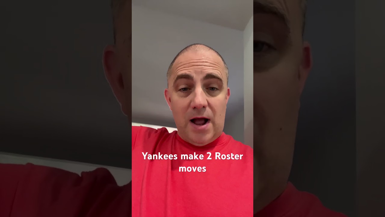Yankees make 2 Roster moves #breakingnews #yankees #mlbtradedeadline #youtubeshorts #mlb #baseball