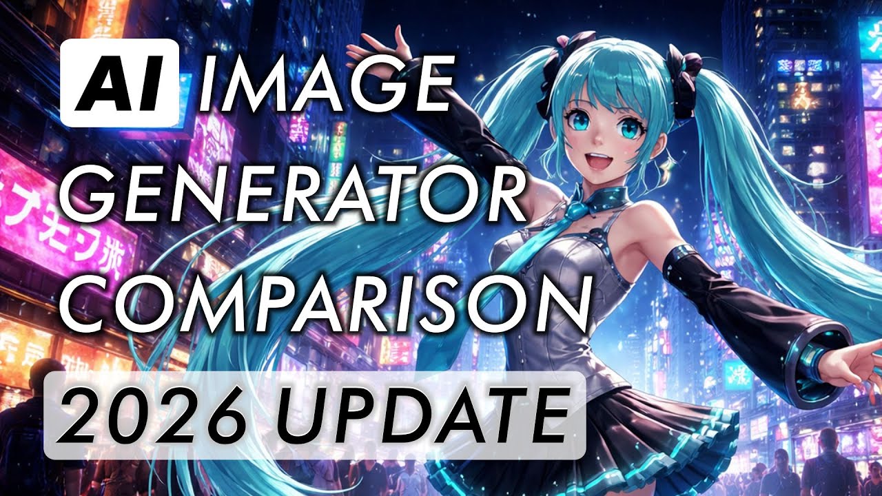 Comparison of AI image generators (2026 update)