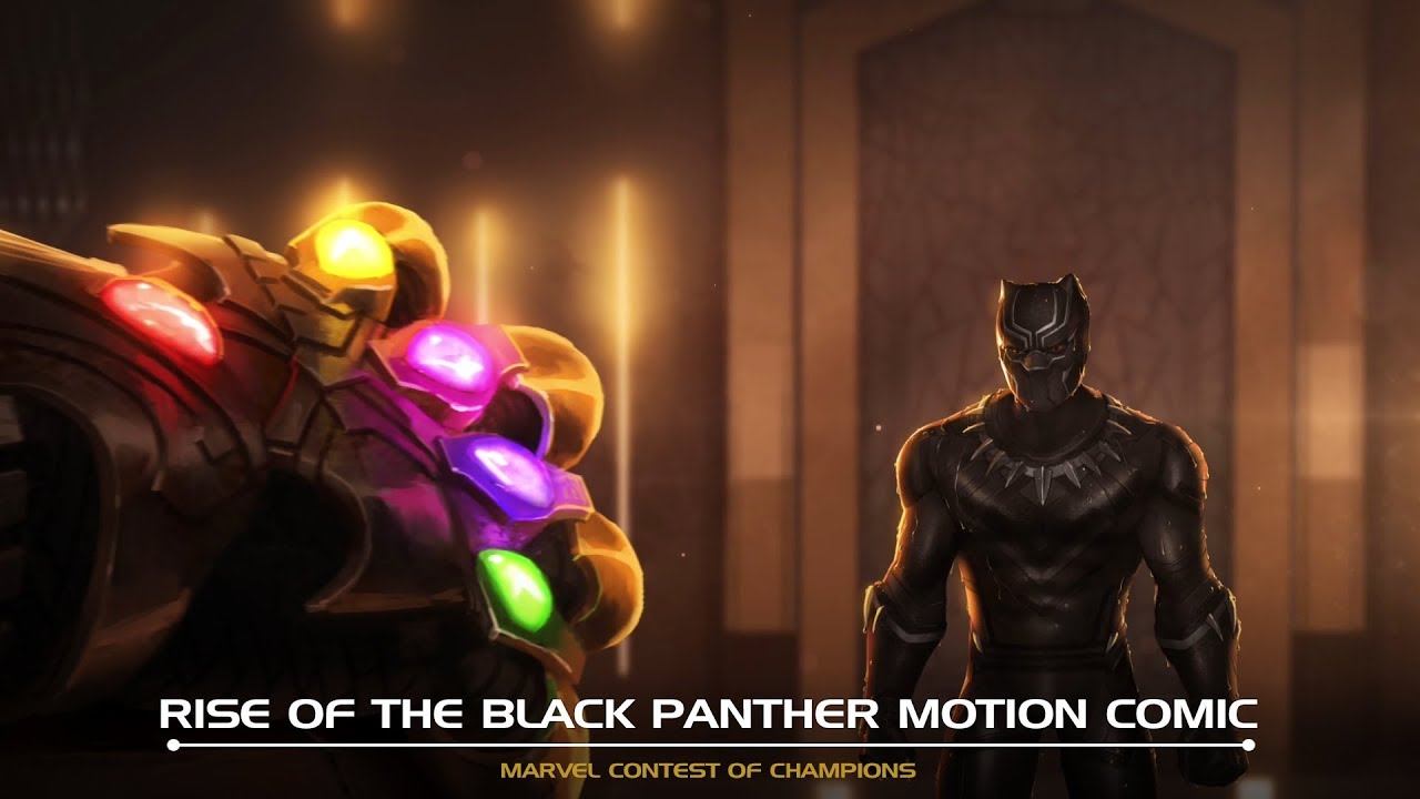 Rise of the Black Panther Motion Comic | Marvel Contest of Champions