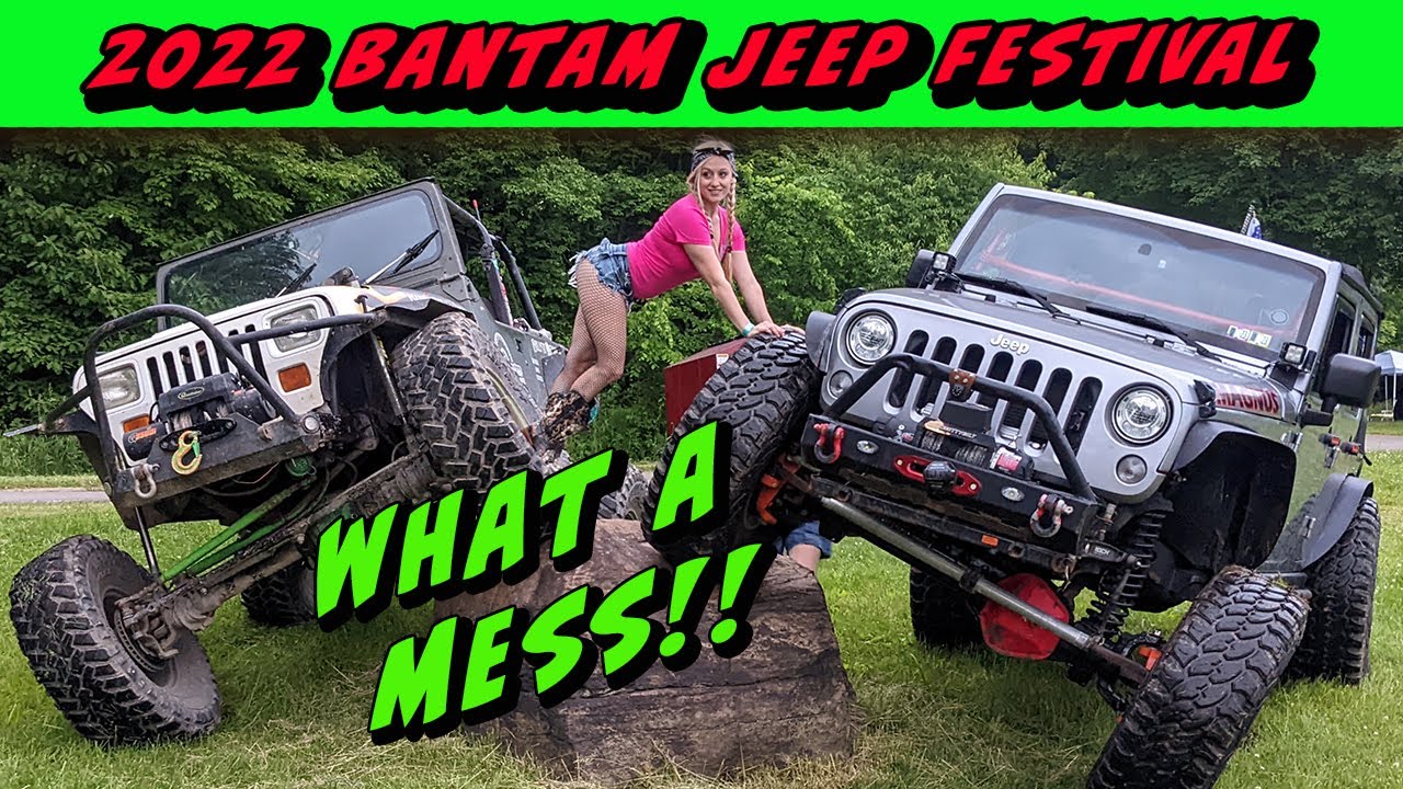 Bantam Jeep Heritage Festival 2022 - Black trail with BleepinJeep and Chuck Converse