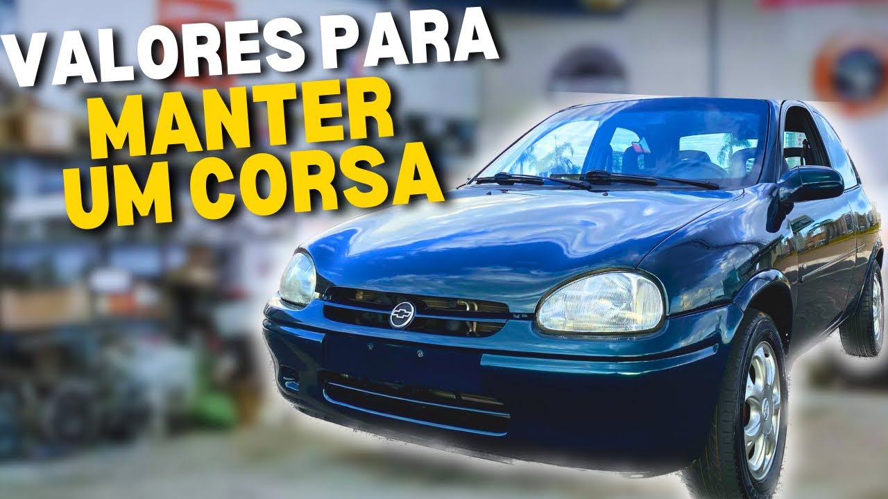 CHEVROLET CORSA 1997 CUSTO DAS PEÇAS E MANUTENÇÃO SAIBA TODOS OS VALORES!