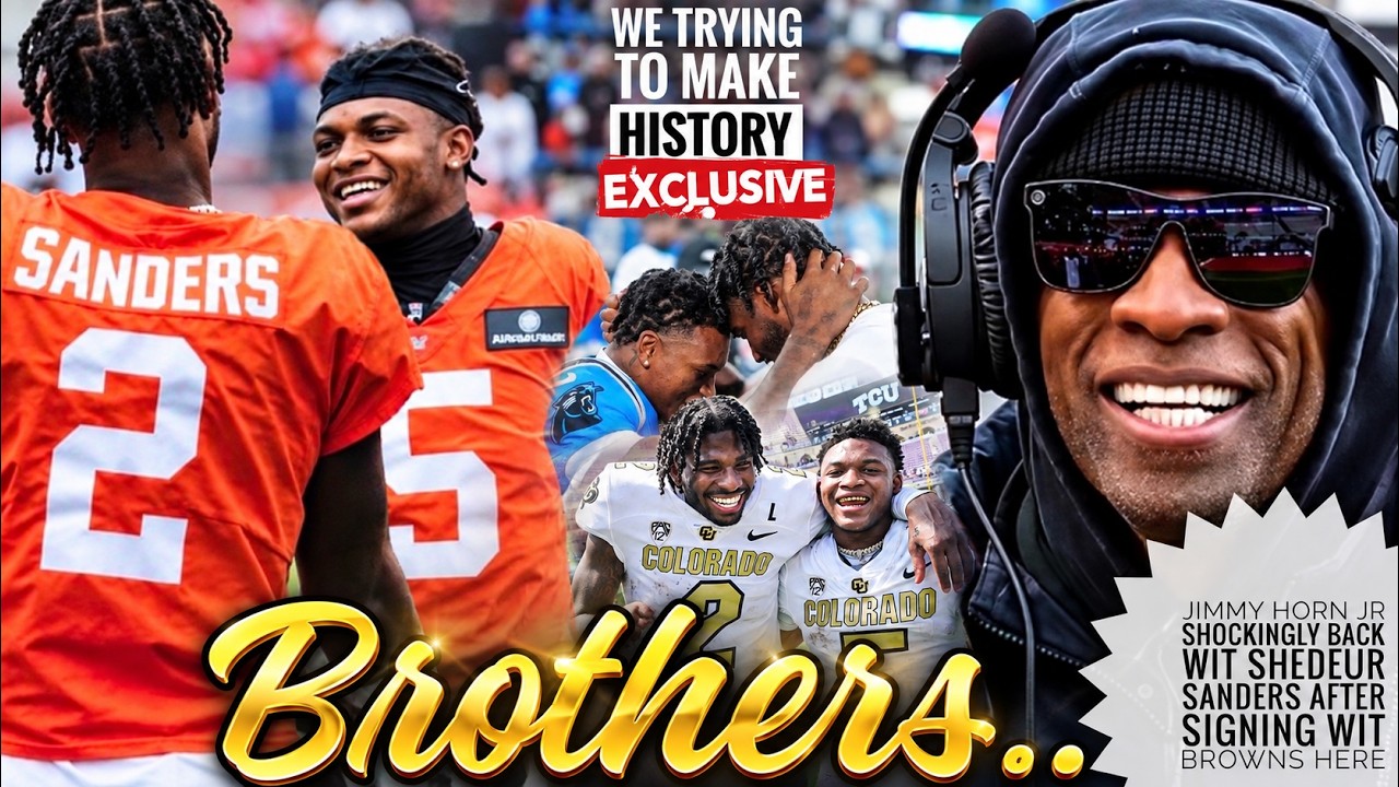Джимми Хорн-младший ШОКИРУЮЩЕ воссоединился с ШЕДОРОМ САНДЕРСОМ после подписания контракта с Brow...