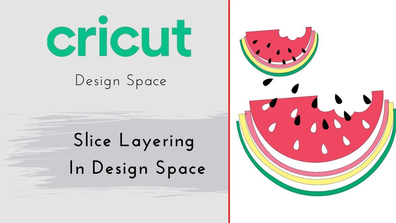 Cricut Design Space — наложение срезов