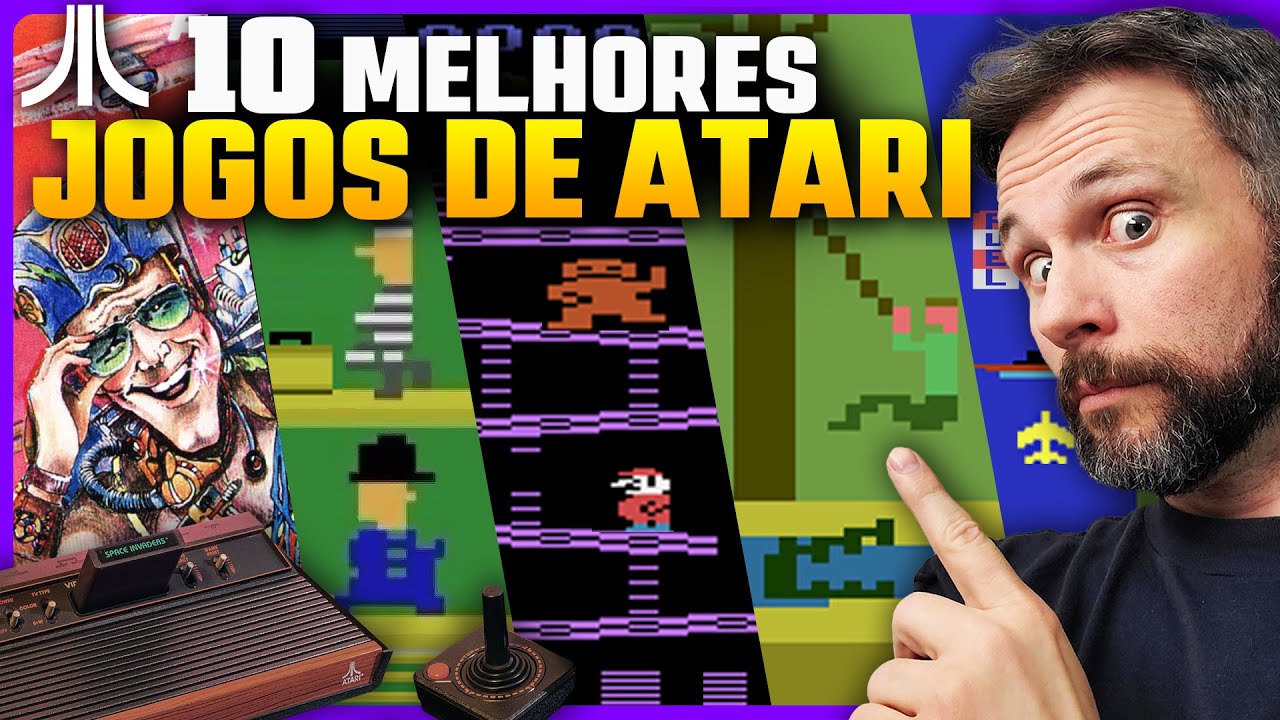 10 MELHORES JOGOS DE ATARI DE TODOS OS TEMPOS