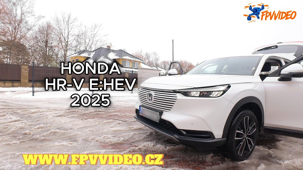 Cinematic FPV průlet kolem auta | Honda HR-V 2025 Hybrid | 4K