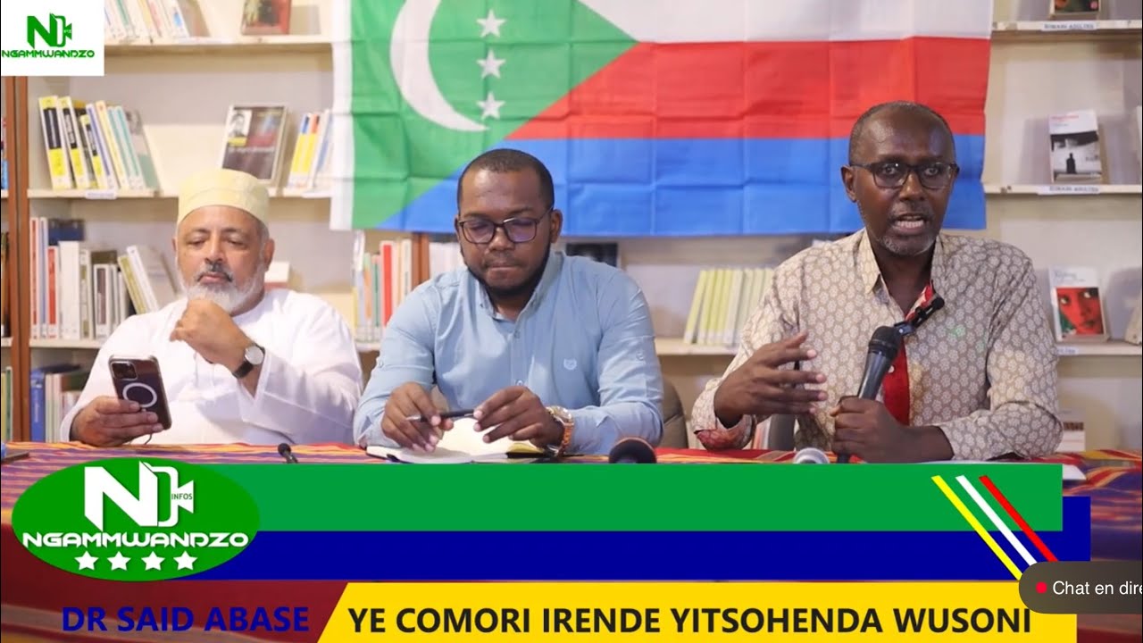 Définition du développement d’un pays selon DR  SAID ABASSE au CLAC de M’vouni Bambao