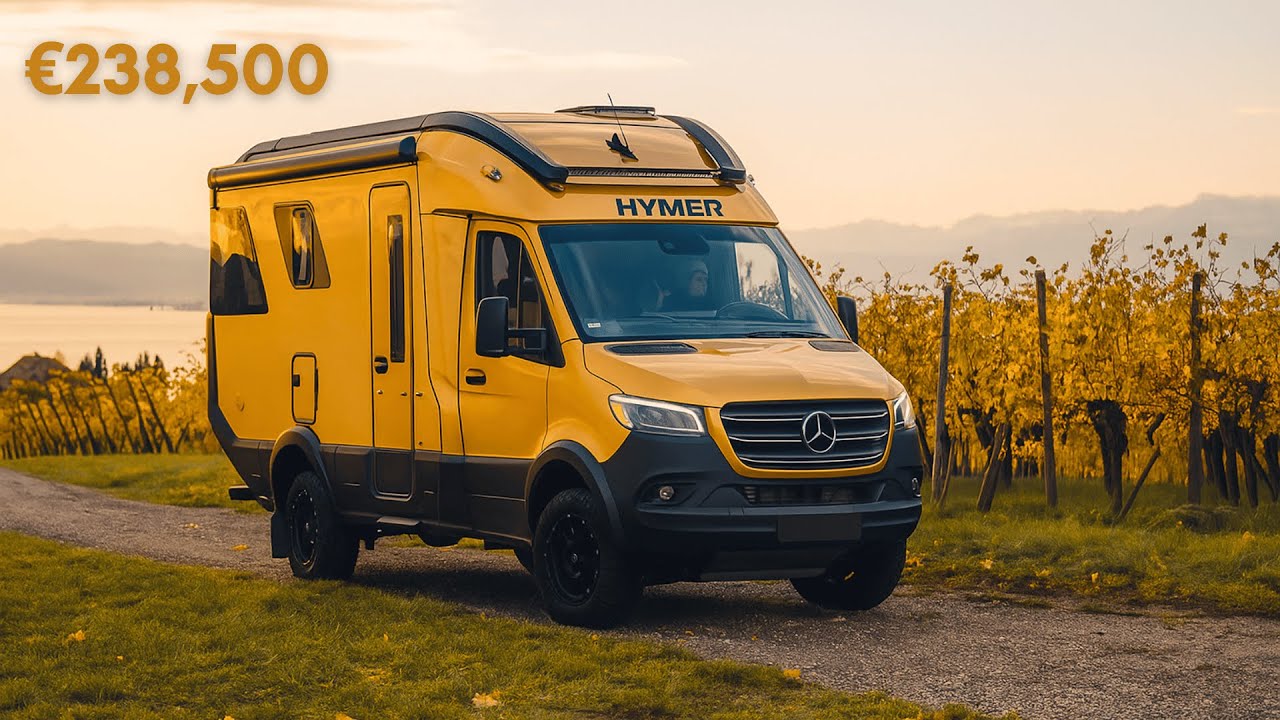 $200K HYMER Venture S 2026 – The Ultimate 4x4 Adventure Van Tour! 🚐🔥