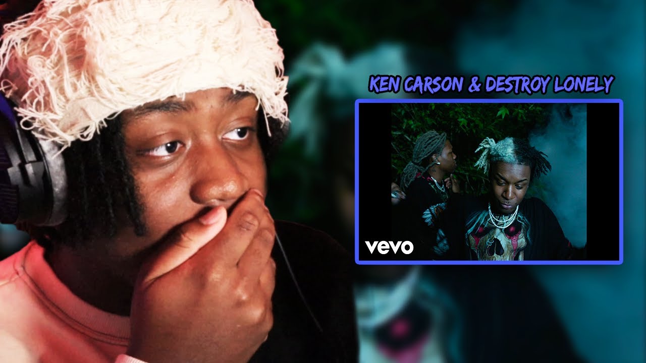 THIS IS A CRAZY DUO!!! | KEN CARSON FT. DESTROY LONELY - MDMA & MURDA MUSIK | REACTION