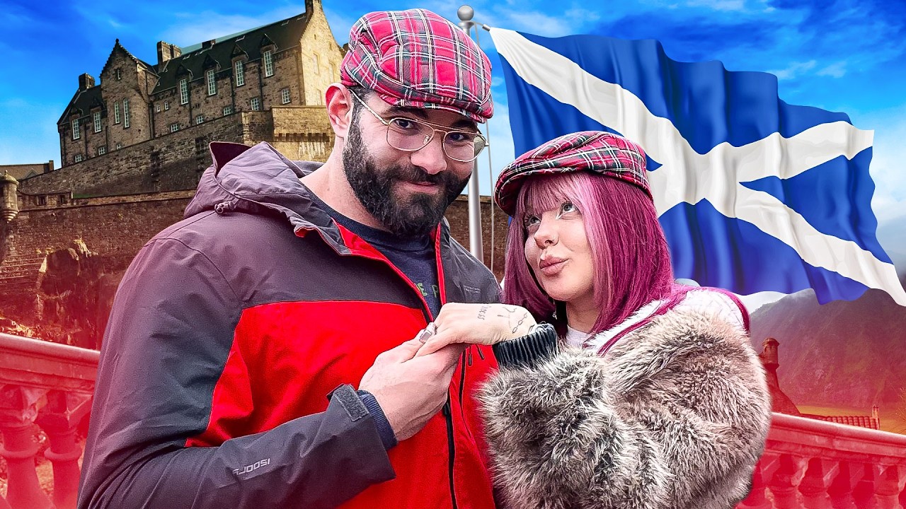 İSKOÇ ETEĞİ GİYDİM! | EDINBURGH VLOG 🏴󠁧󠁢󠁳󠁣󠁴󠁿