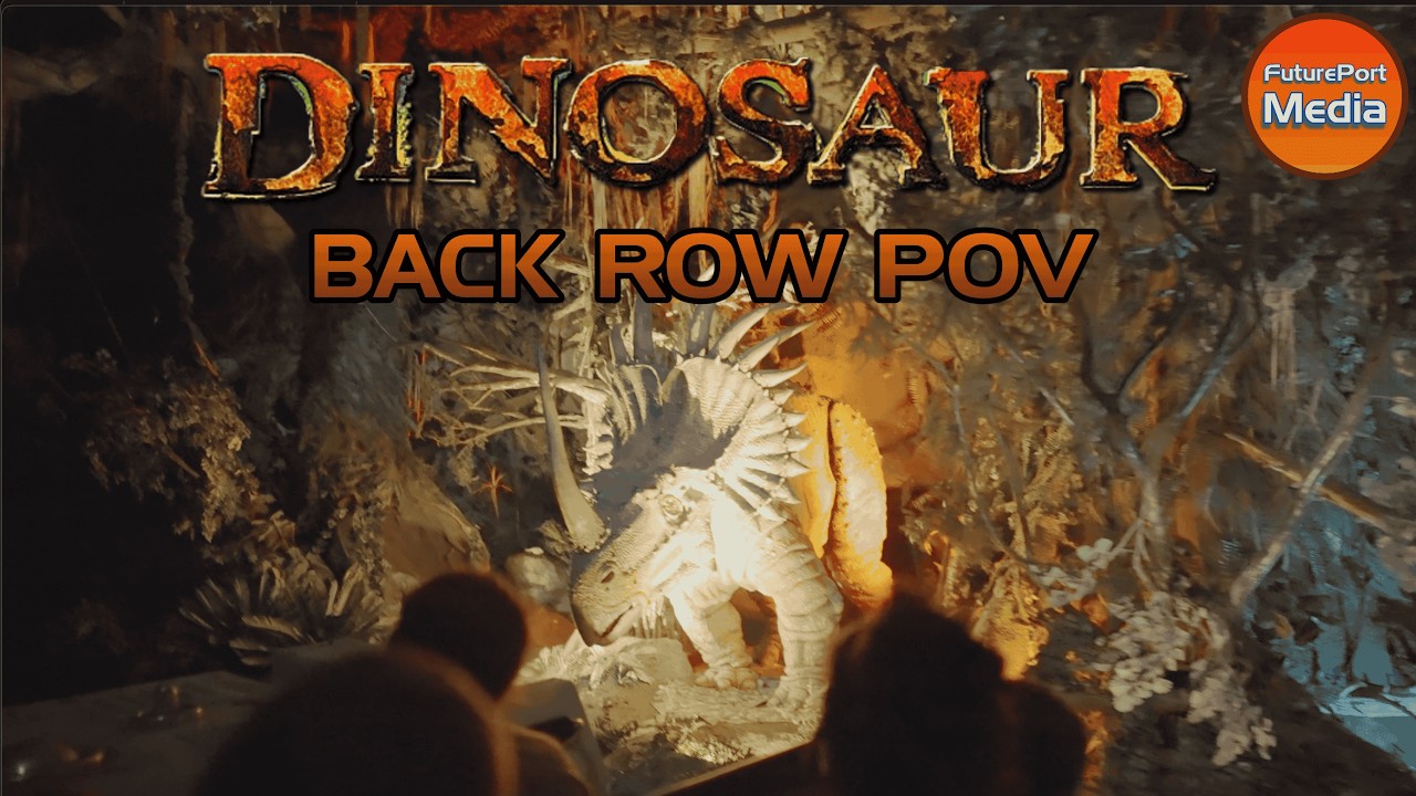 DINOSAUR | Back Row POV! | CLOSES FEB. 1, 2026 | 4K60FPS | Disney's Animal Kingdom | DinoLand U.S.A.