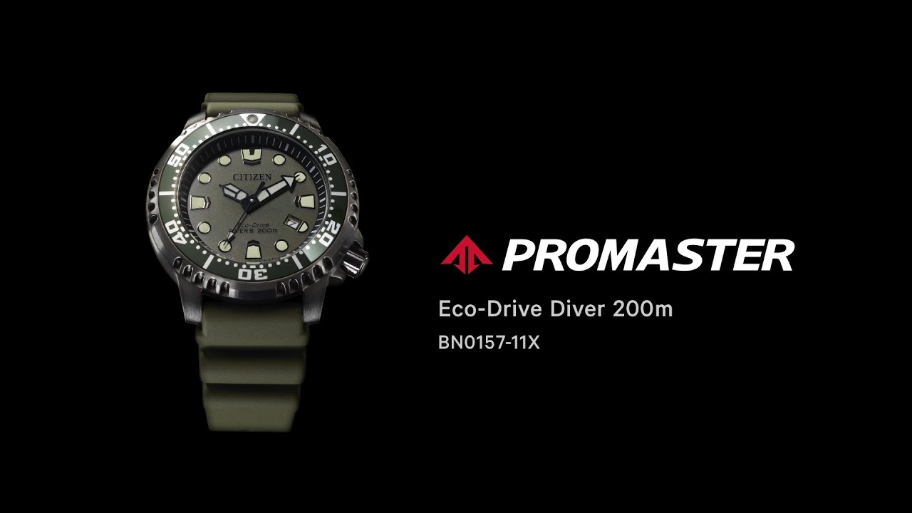 PROMASTER Eco-DriveDiver 200m BN0157-11X｜The MOMENT of ADVENTURE