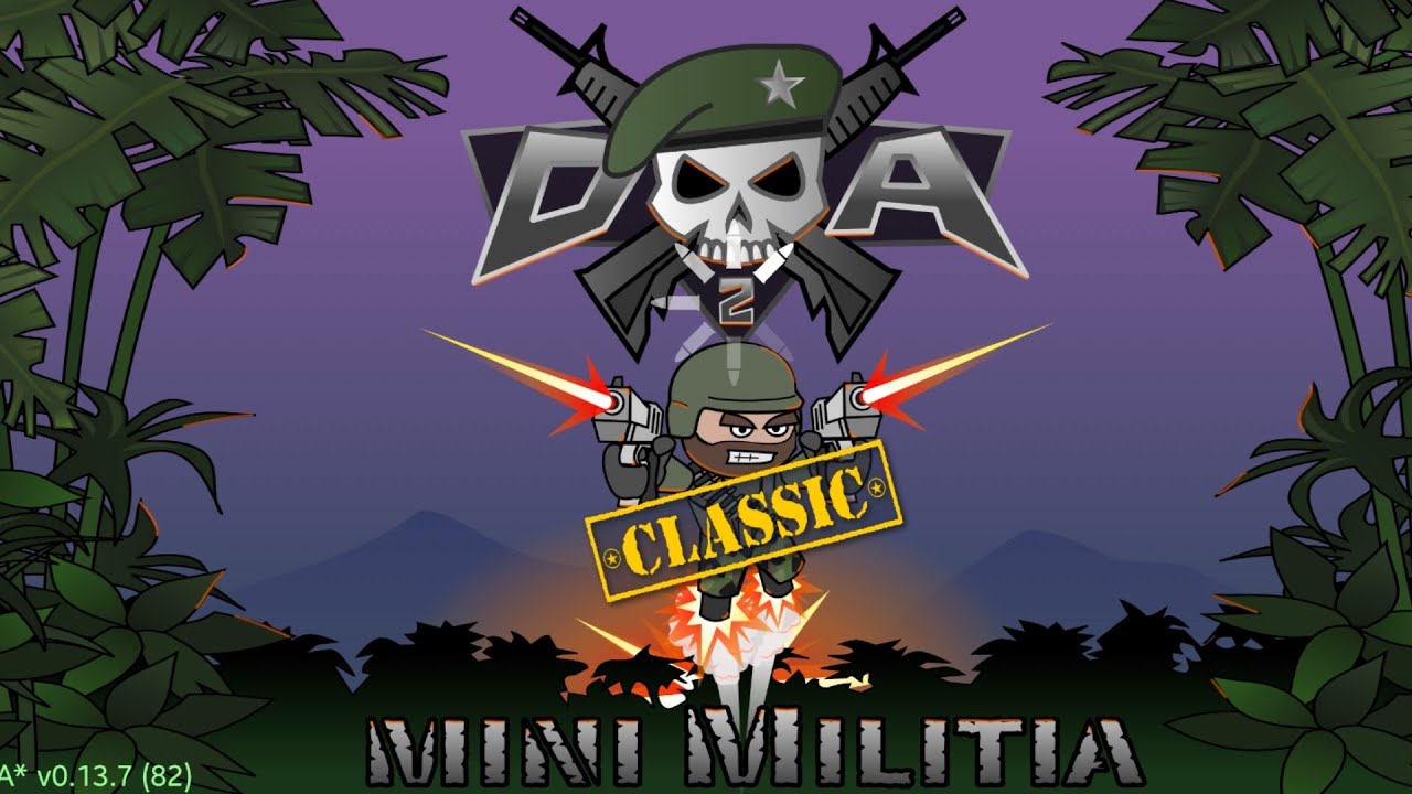 Mini militia- 1v1 ft oversky