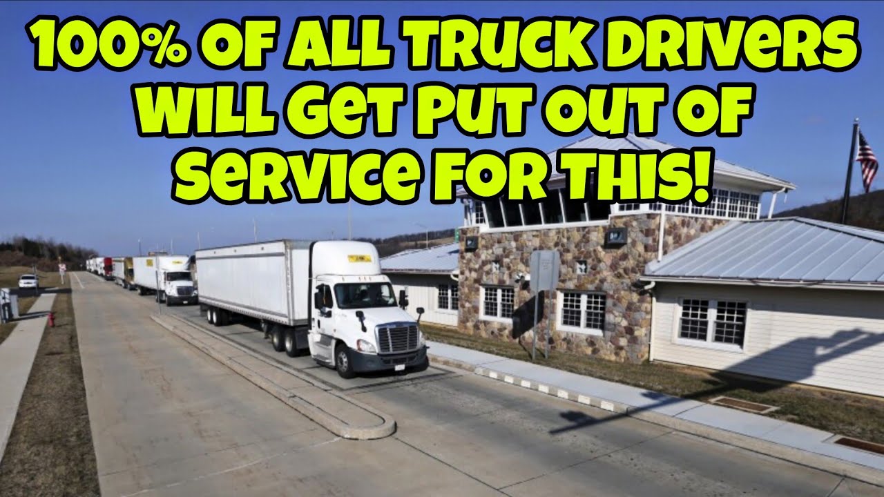 PSA! 100% Of Truck Drivers Will Get Put Out Of Service For This! Please Share!
