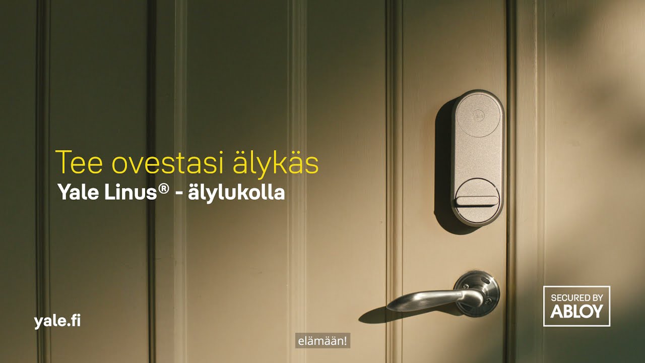 Yale Linus® -älylukko tekee ovestasi älykkään!