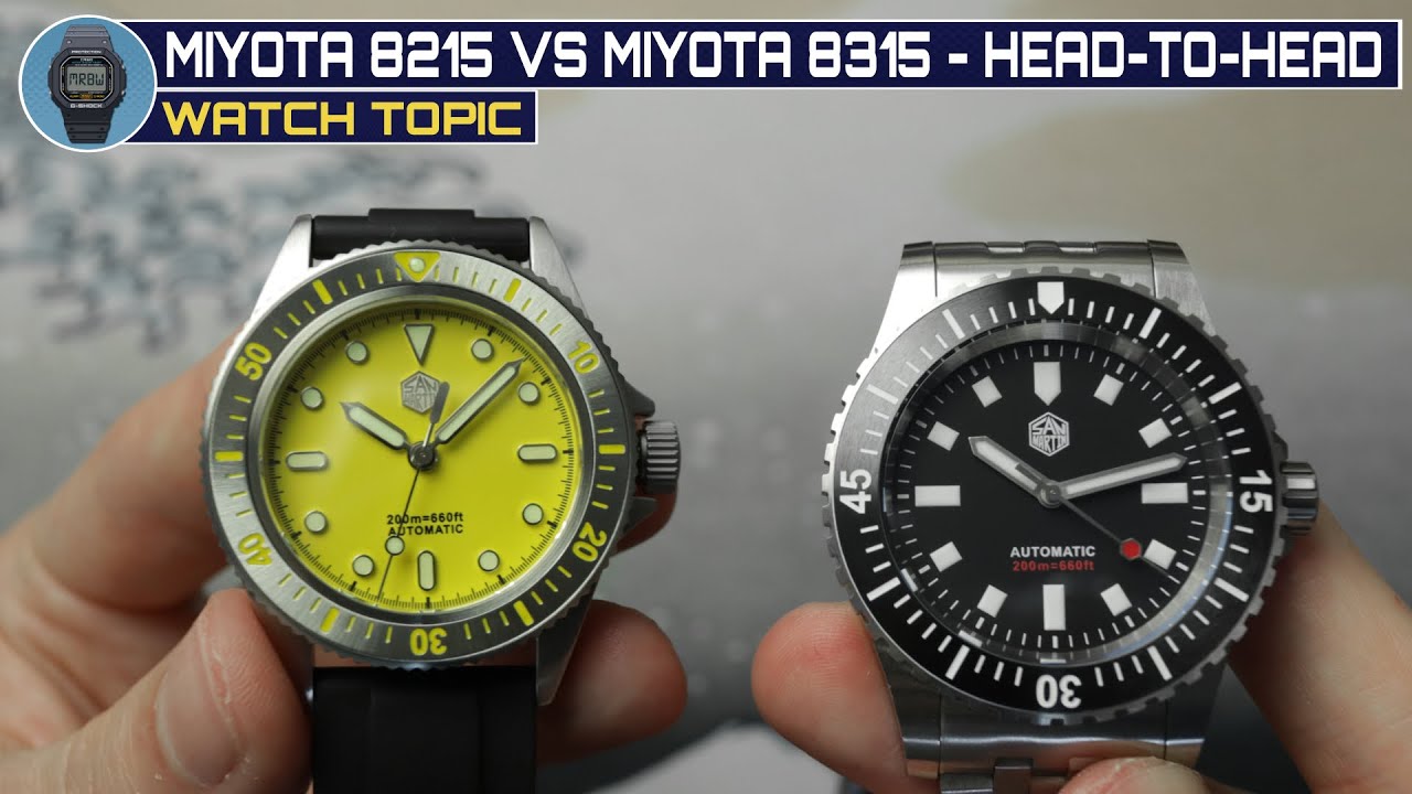 Miyota 8215 Vs Miyota 8315 - The 8315 Is Here But Is It Better?
