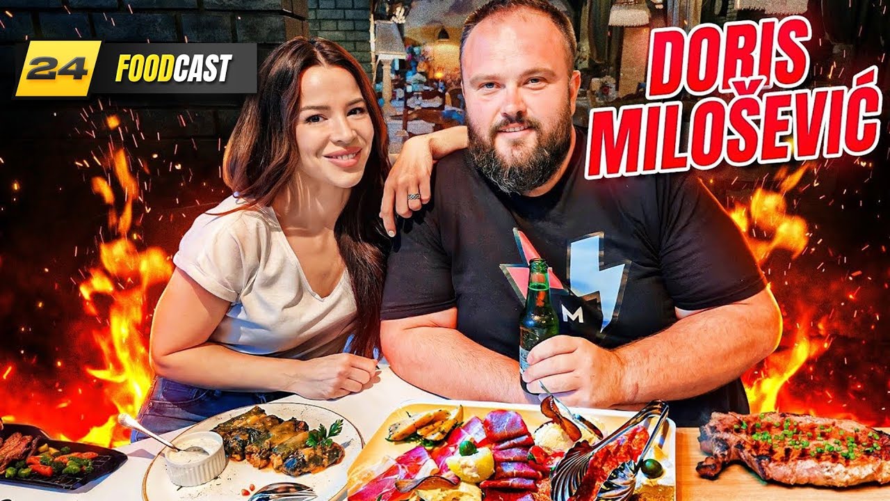 GLUMICA KOJA OSTAVLjA PUBLIKU BEZ DAHA sa STASOM i GLASOM !!! FoodCast 24 - DORIS MILOŠEVIĆ