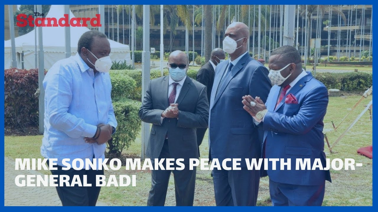 Sonko makes peace with Major Gen. Mohamed Badi
