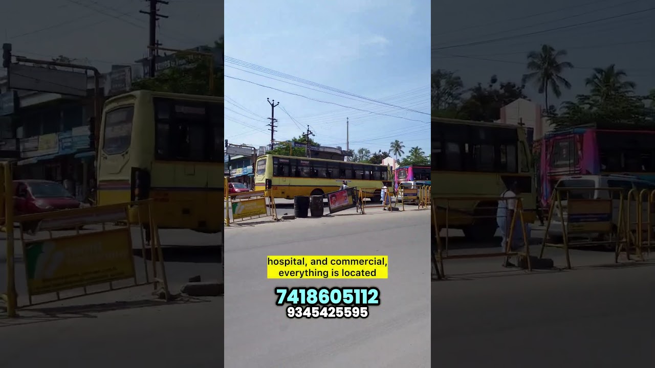 North-facing land for sale in Veerapandi Pirivu, Coimbatore