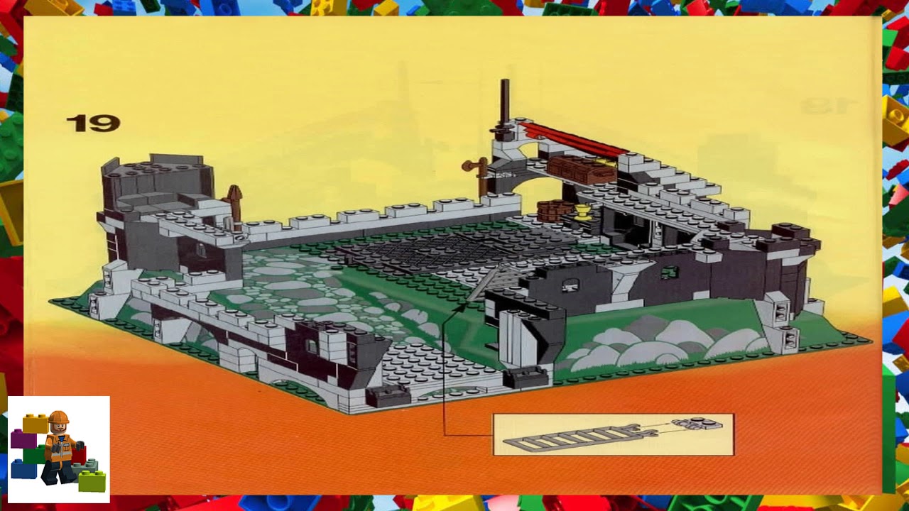 LEGO instructions - Castle - Black Knights - 6086 - Black Knigt's Castle